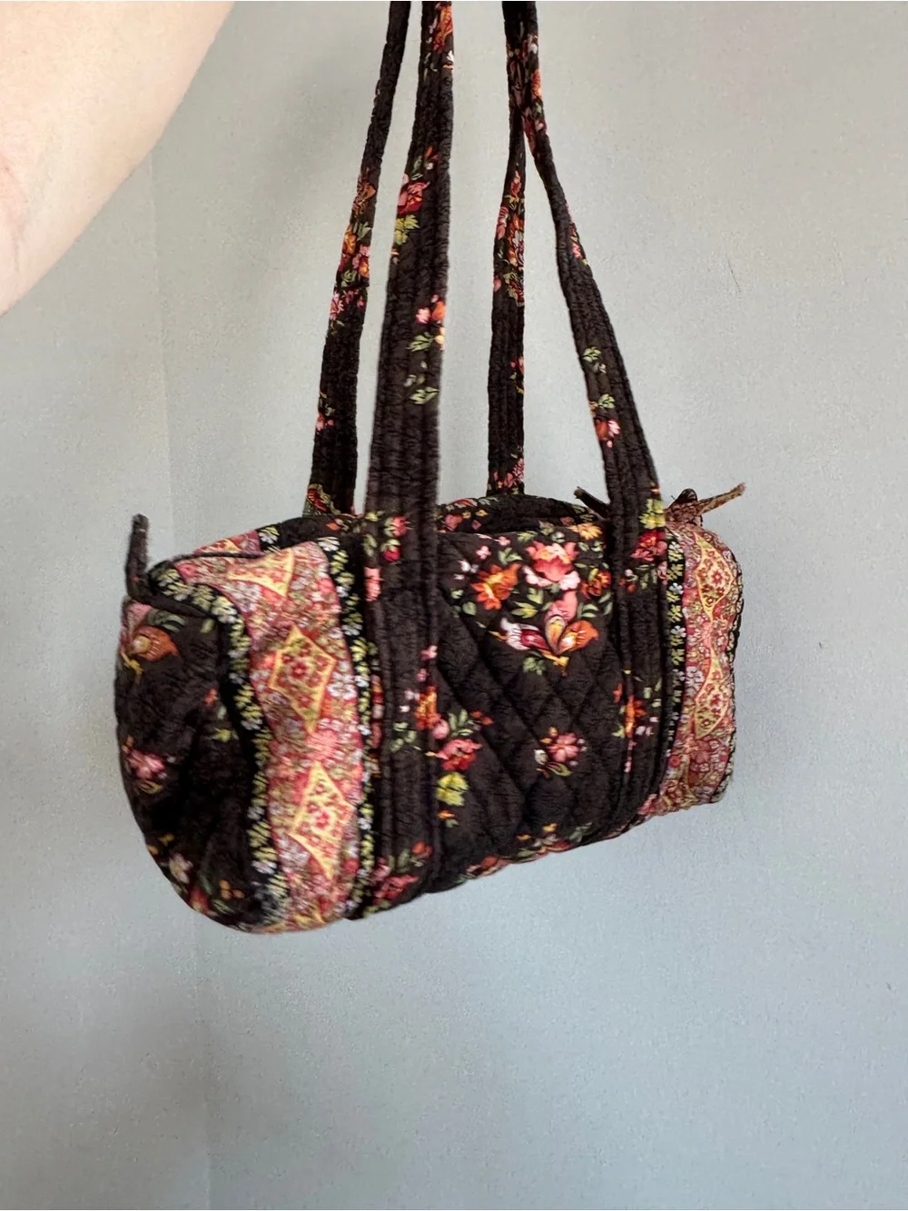 Vera Bradley Quilted Floral Shoulder Bag
